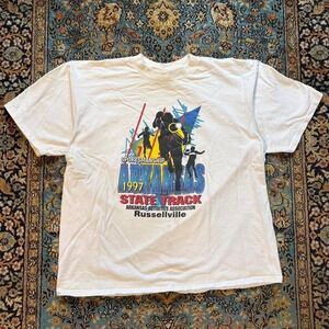 Vintage 90s Arkansas State Track T Shirt